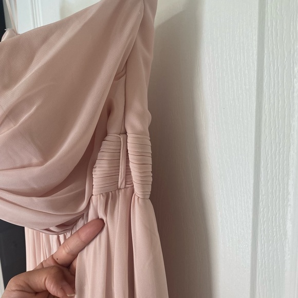 Birdy Grey Grace Convertible Bridesmaid Dress Pale Blush - Picture 5 of 10